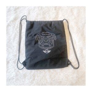 BMW Mini French Bulldog Drawstring Backpack NWT